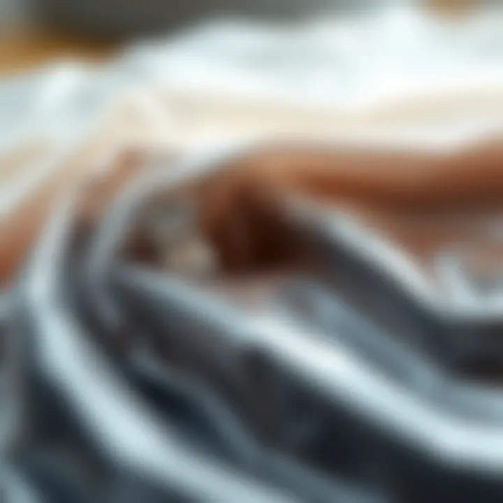 A variety of materials used for clear dust covers