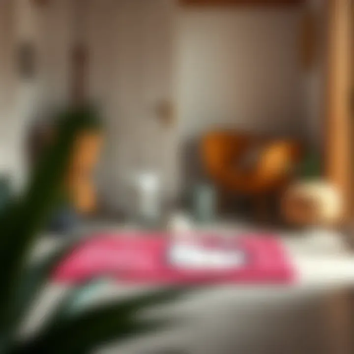 Hello Kitty door mat complementing modern home decor