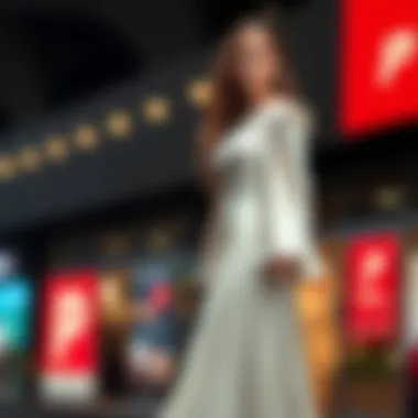 Trendy long dress with unique sleeve design