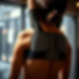 Elegant design of a lower back support belt