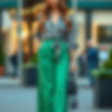 Versatile Occasions for Green Wide Leg Pants Occasions to Wear Plus Size Green Wide Leg Pants