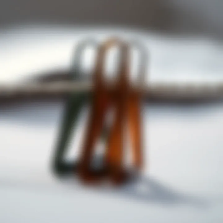 Materials used in clothesline clips emphasizing durability and aesthetics