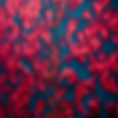 Intricate jacquard fabric pattern