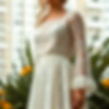 Historical inspiration of white lace garments