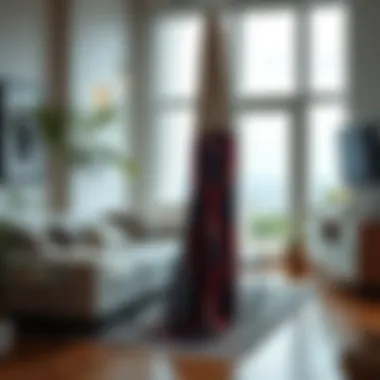 Aesthetic living space featuring octopus-themed decor and towels