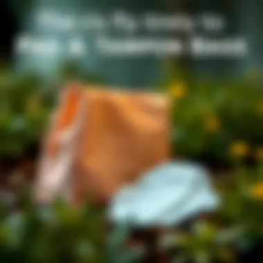 Eco-friendly materials used in pad and tampon bags.