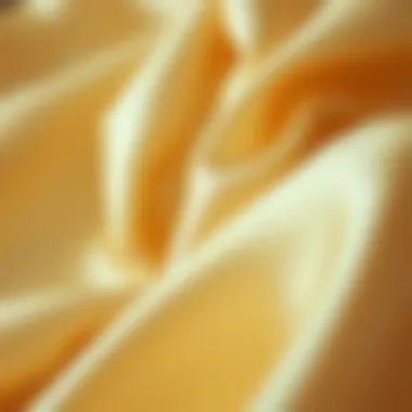 Care instructions for maintaining satin fabric