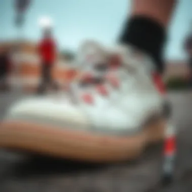 Cultural influences reflected in dual colored shoelaces