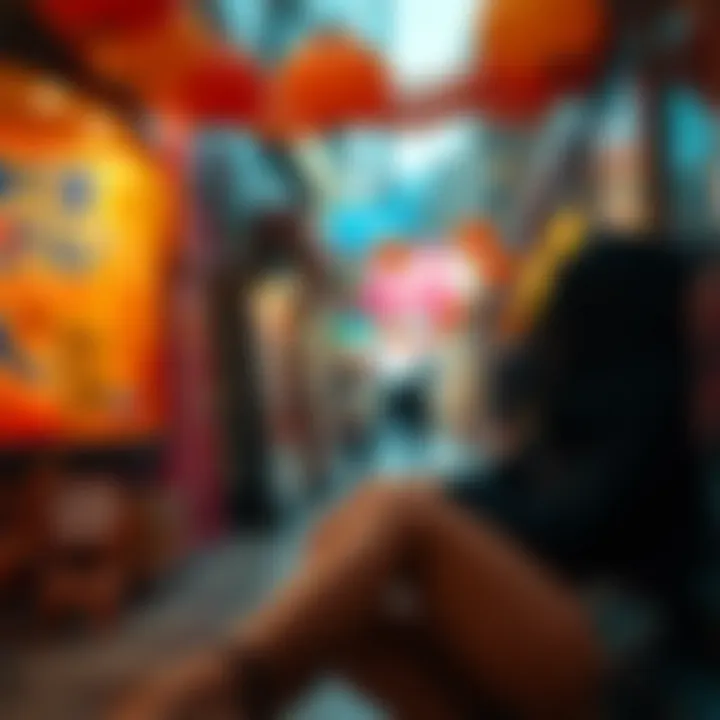 Cultural representation of slimming nylons in various fashion settings