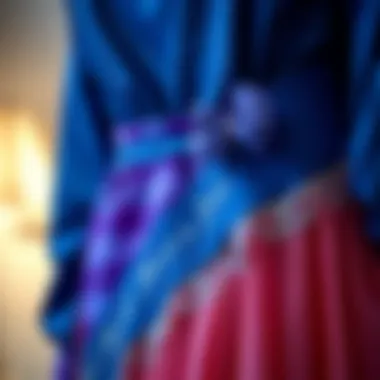 A creative DIY bridal shower sash with personalized messages