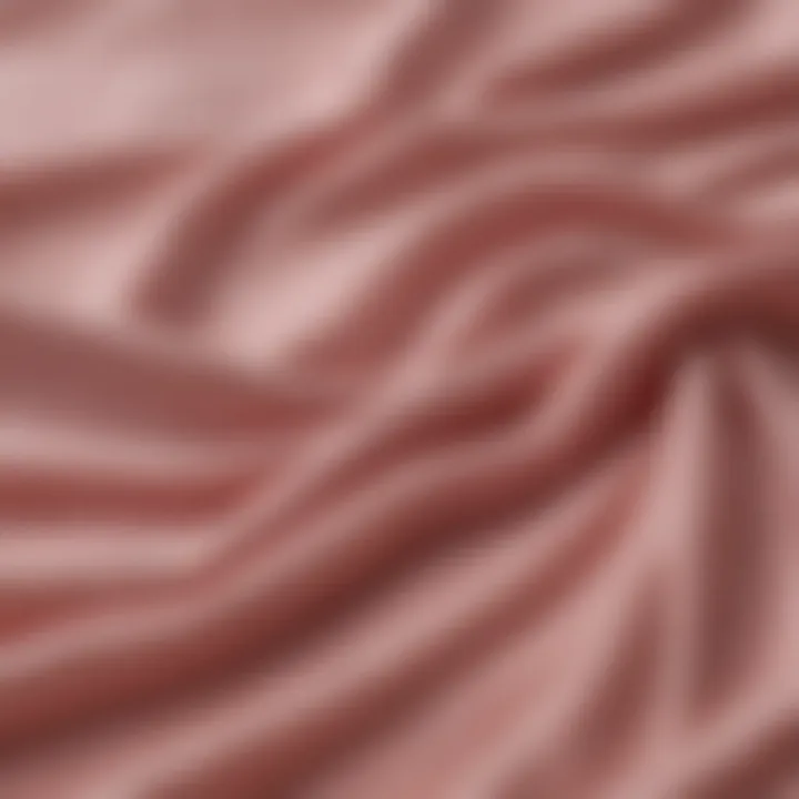 Close-up of breathable fabric used in wearable blankets